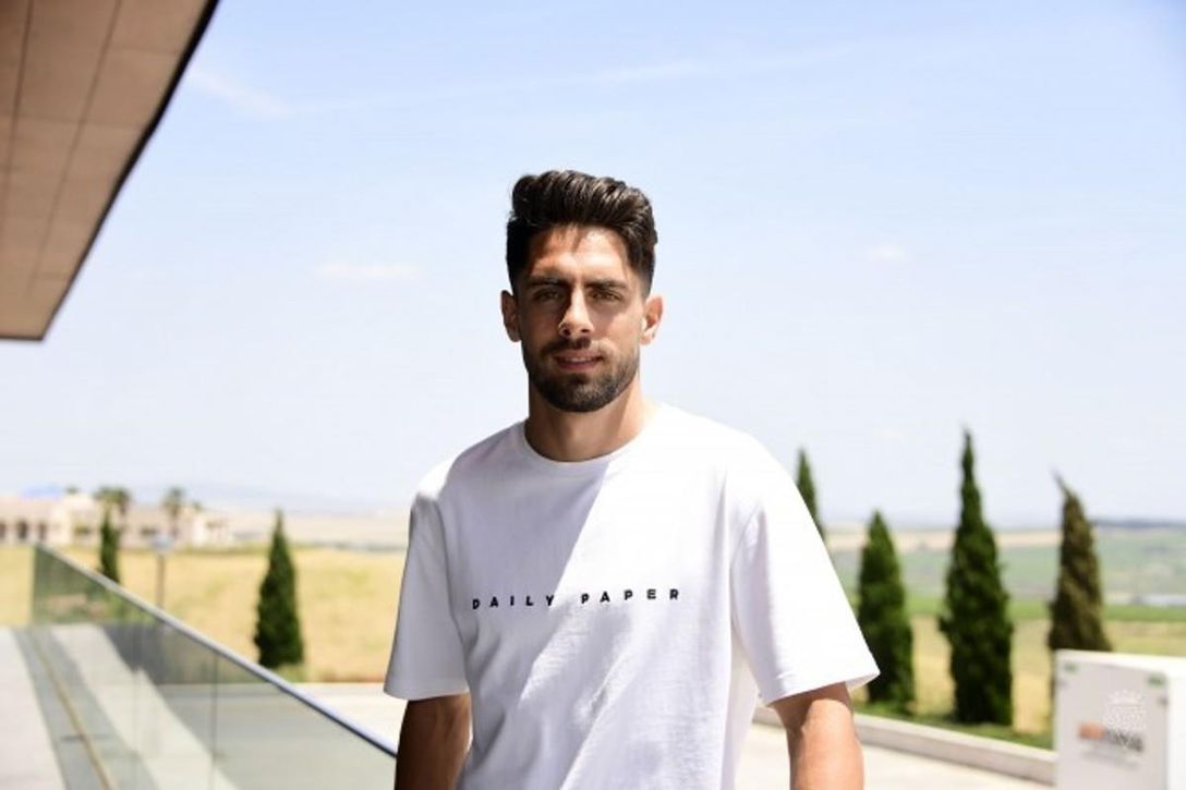 Rubén Sobrino habla de la temporada del Cádiz