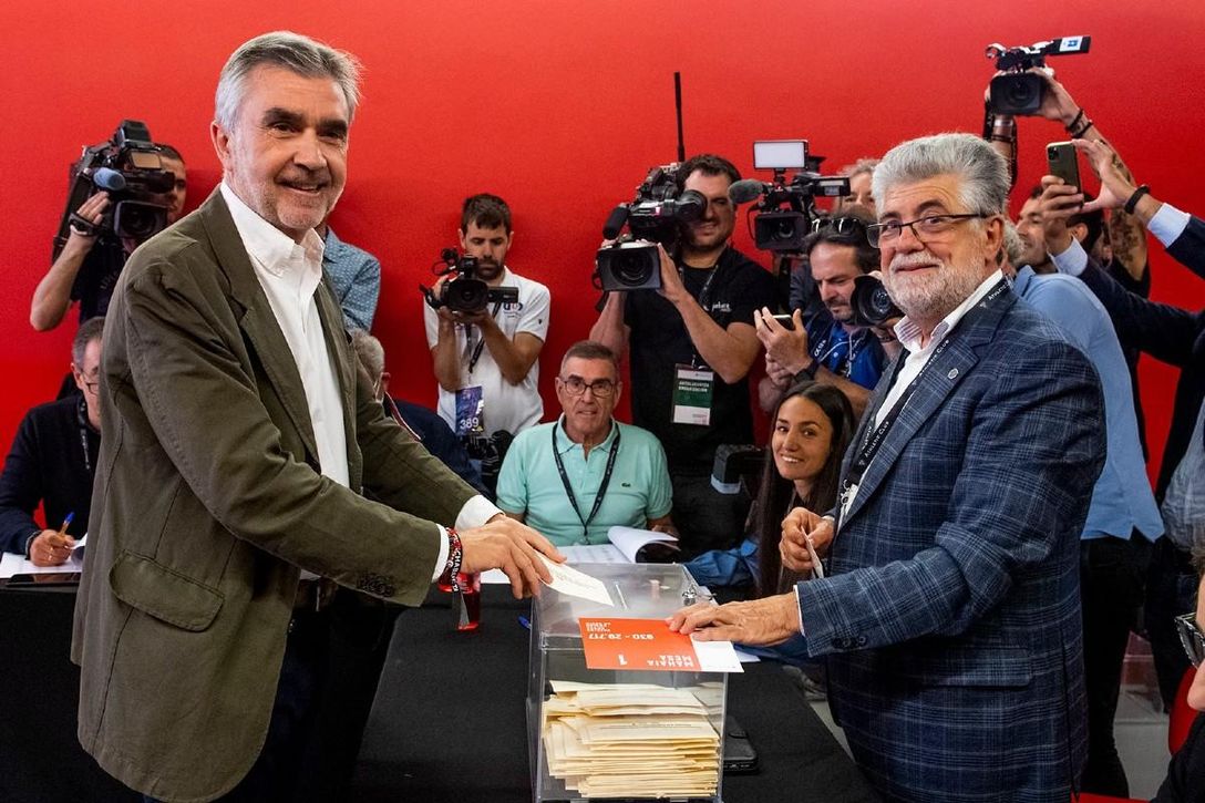 Los candidatos hablan tras depositar su voto: "Creemos que vamos a ganar"