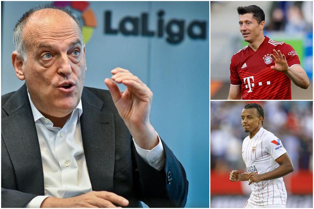 Koundé atiende sus negocios y Tebas cuida los suyos: "El Barça puede hacer fichajes de 40, 50 ó 60 millones"