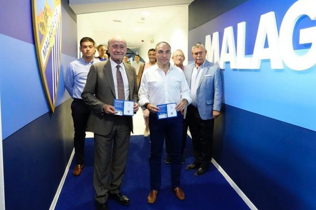 El Ayuntamiento de Málaga ayudará económicamente al club para subir a Primera