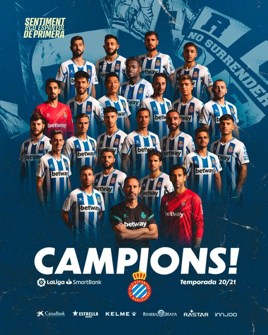 El Espanyol, campeón; Lugo y Alcorcón, Estadio Deportivo