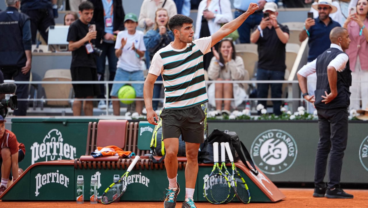 Carlos Alcaraz se enfrenta a sus demonios en Roland Garros