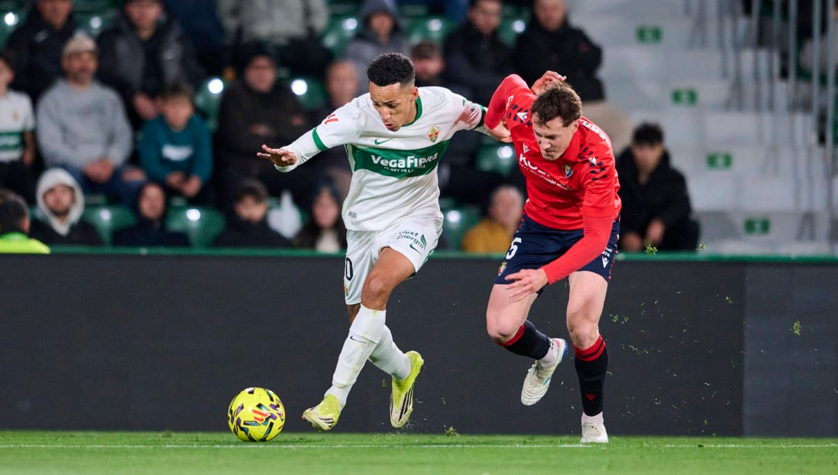 Elche 0-0 Osasuna: Sin puntería no hay premio
