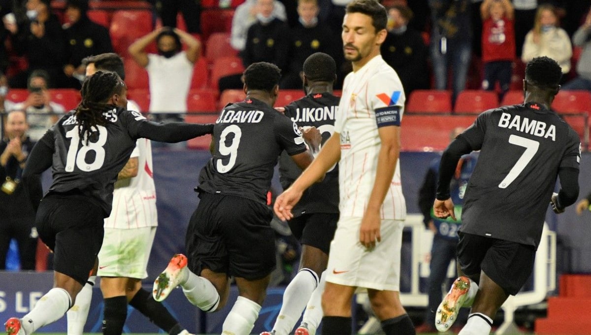El árbitro del Sevilla - Lens y la apretada estadística ante rivales franceses