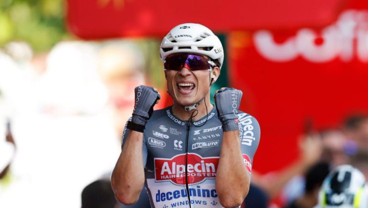 Movistar Team da su primer golpe en una Vuelta liderada por Philipsen