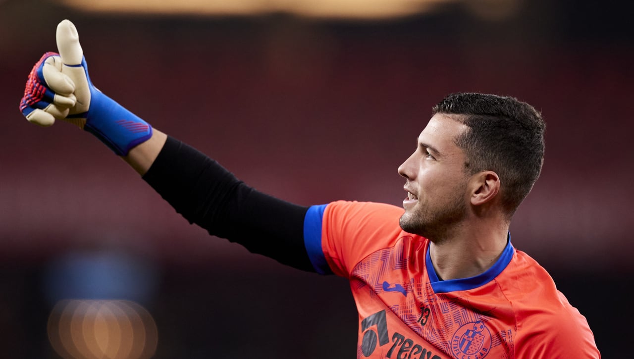 David Soria paró su penalti más triste