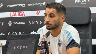 Un jugador del Castellón bromea con su rendimiento: "La comida del McDonald's"