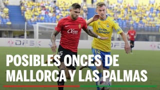 Alineaciones Mallorca – Las Palmas: Alineación posible de Mallorca y Las Palmas en el partido de hoy de LaLiga EA Sports