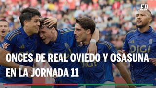 Alineaciones Real Oviedo-Osasuna: Alineaciones de Real Oviedo y Osasuna en la jornada 11 de LaLiga