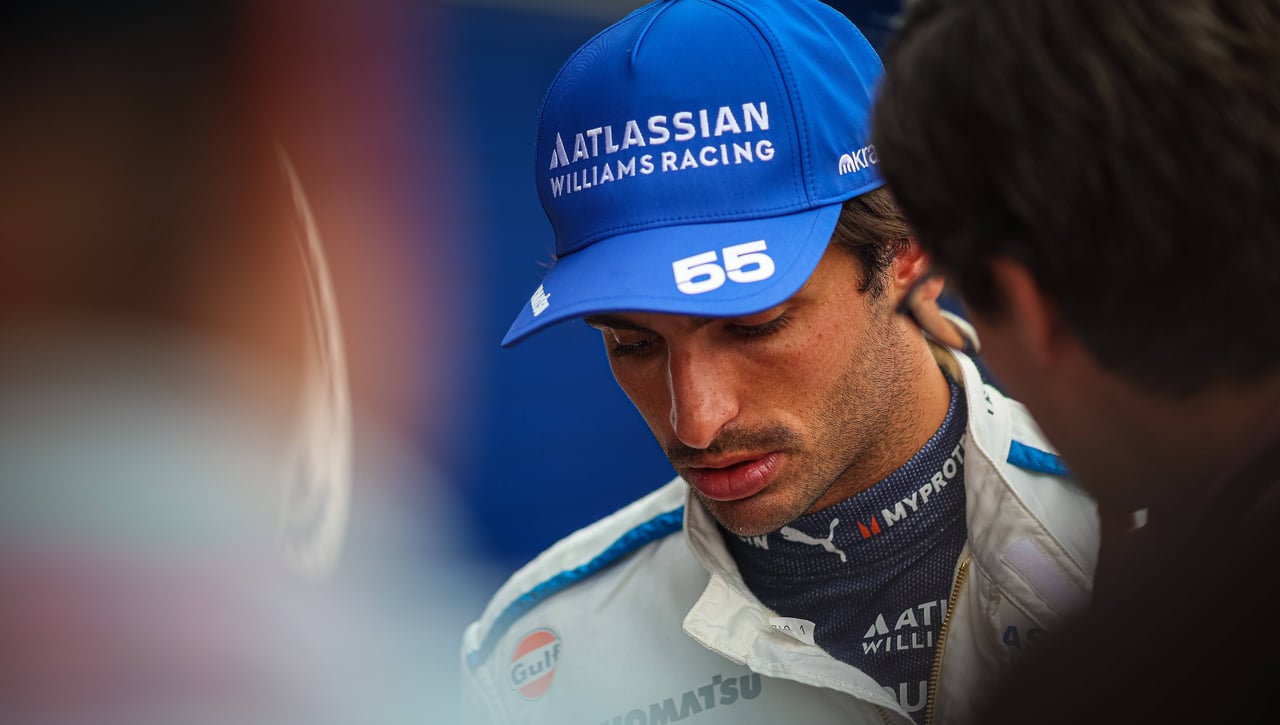 Sainz, al límite en Zandvoort