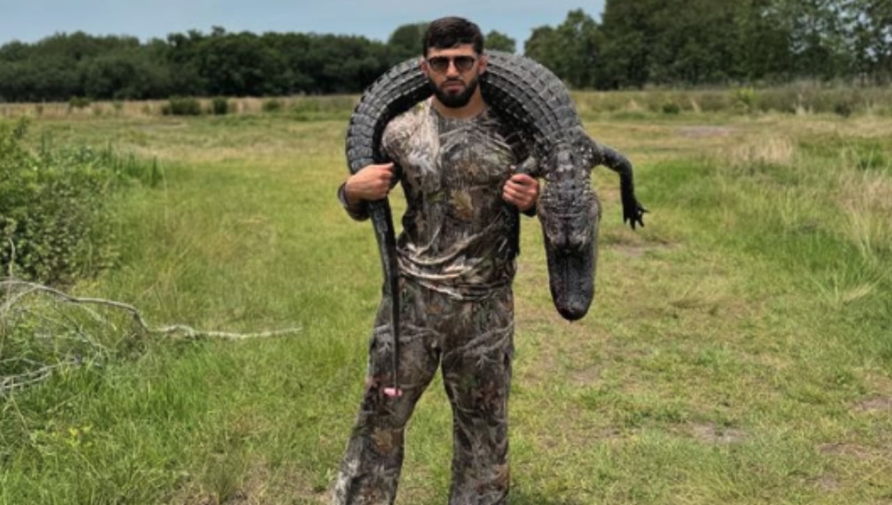 El luchador de la UFC que ha matado a un cocodrilo con sus manos