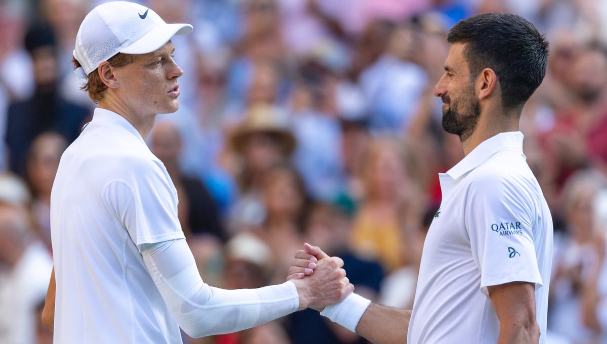 Sinner pone el broche a la carrera de Djokovic