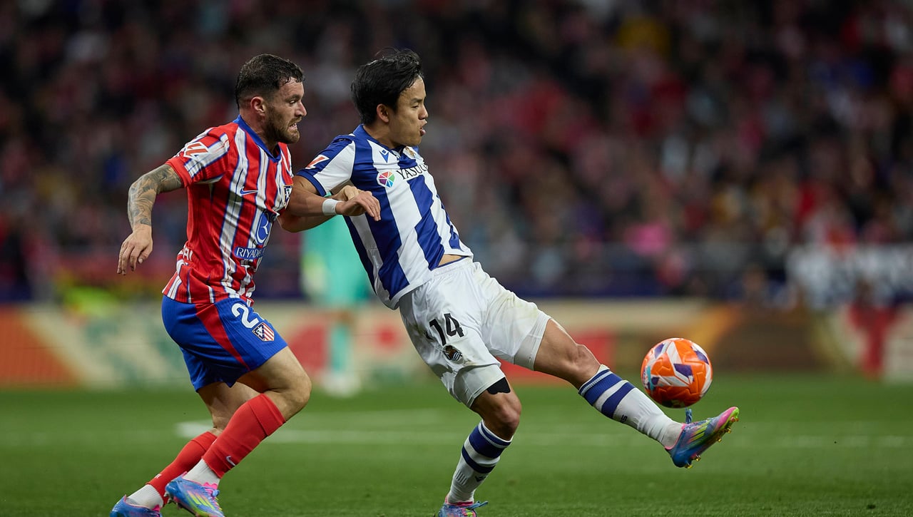 Take Kubo tira del carro de la Real Sociedad