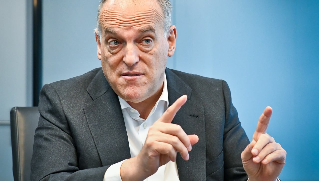 Tebas manda un mensaje al Barcelona sobre sus "palancas"