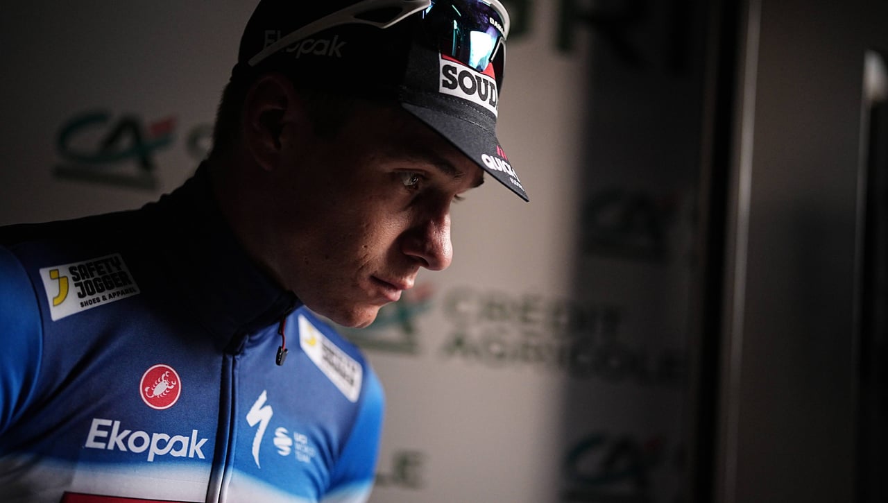 Evenepoel rompe su silencio tras su grave accidente 