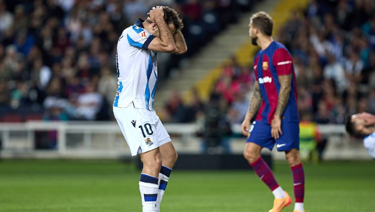 Oyarzabal rescata a la Real en Berlín