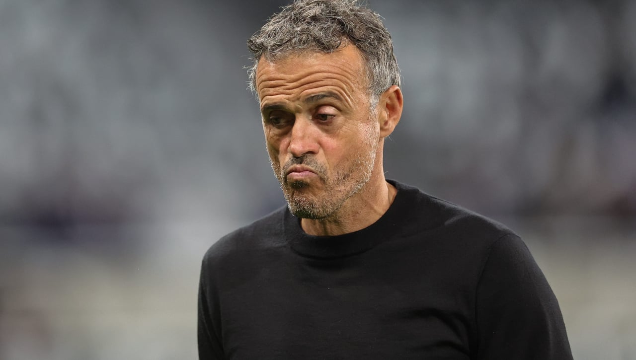 Luis Enrique se planta