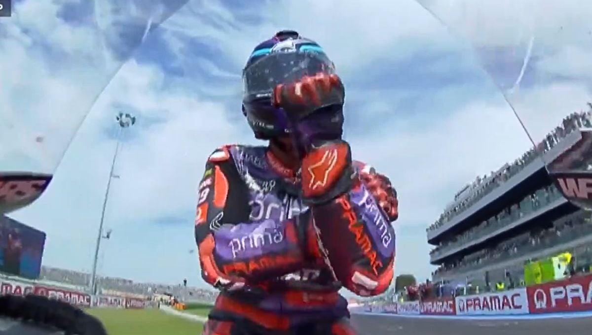 Jorge Martín lo deja claro tras el corte de mangas