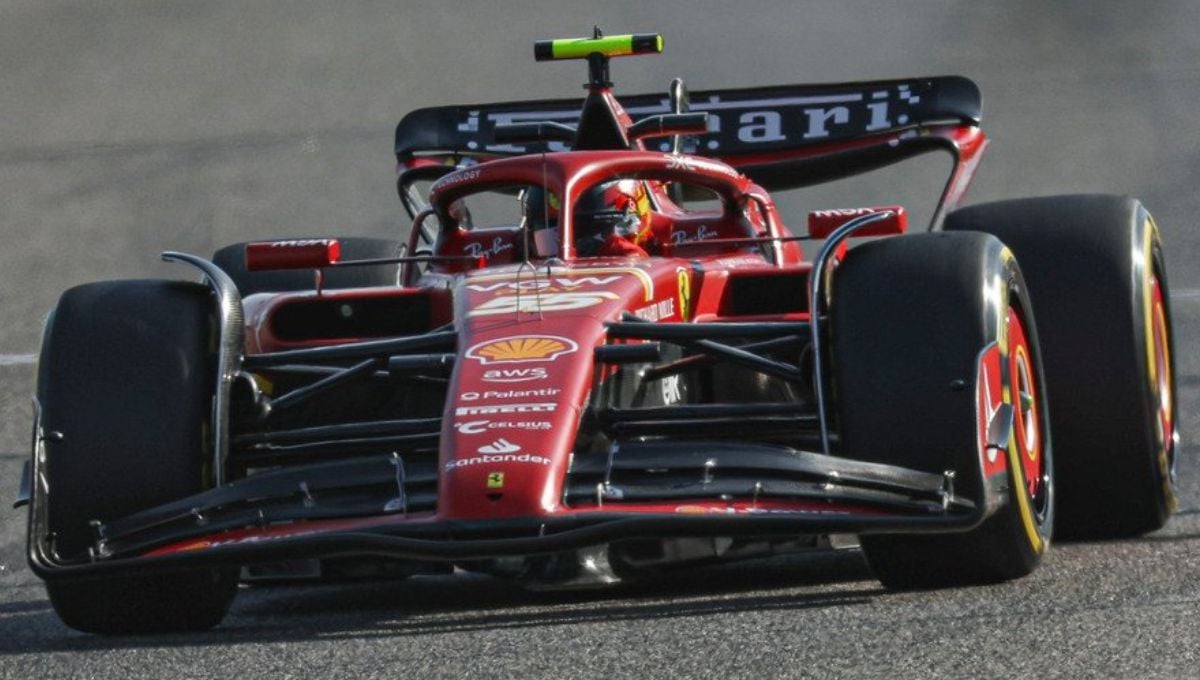 Carlos Sainz sacude la Fórmula 1