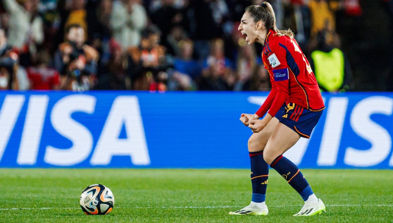 Olga Carmona y la "vibra" de España