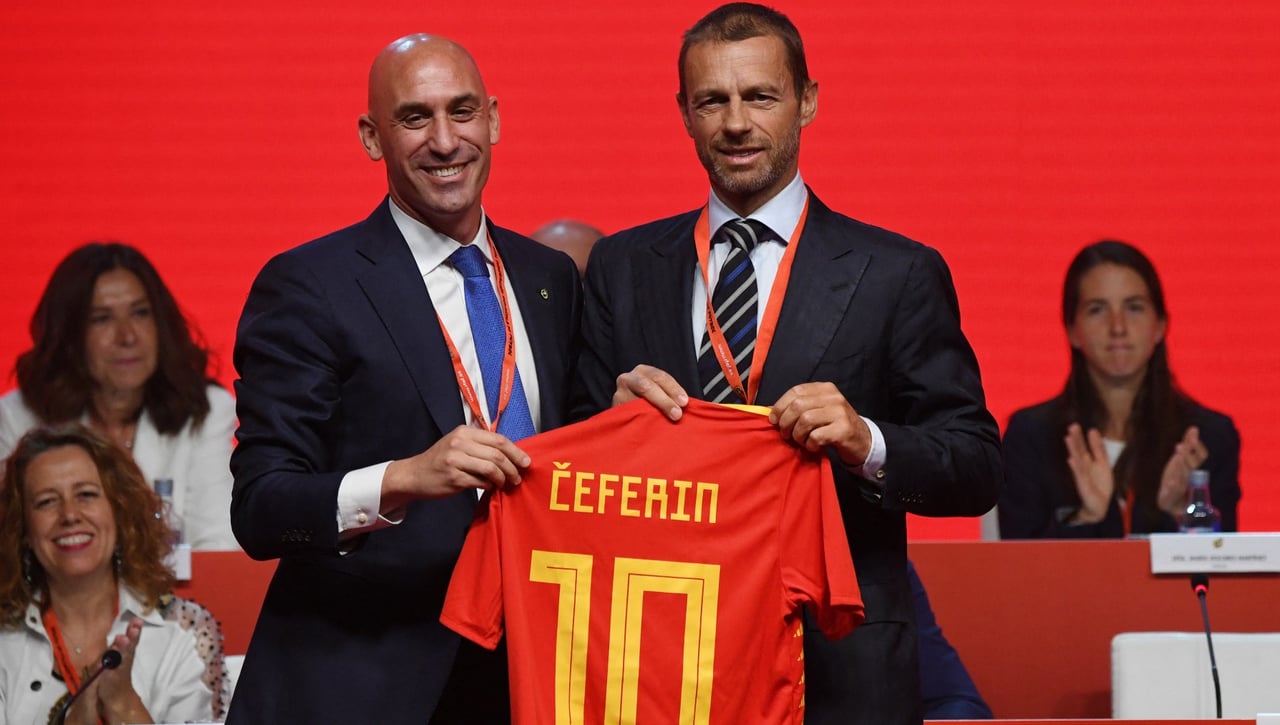 La UEFA reacciona a la dimisión de Luis Rubiales