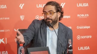 La reacción de Víctor Orta al ser preguntado por Rafa Mir y Corona en Valencia