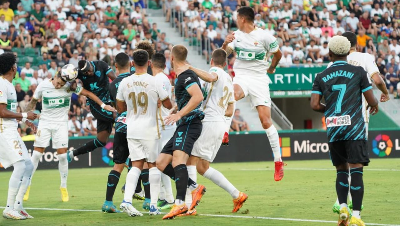 Las notas de los jugadores del Almería frente al Elche (1-1)