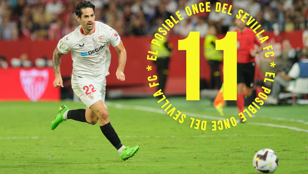 El posible once del Sevilla FC, con novedades, ante el Atlético de Madrid