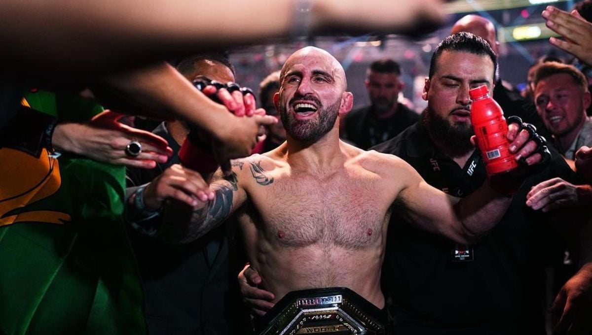 A Volkanovski le escuecen las palabras de Topuria