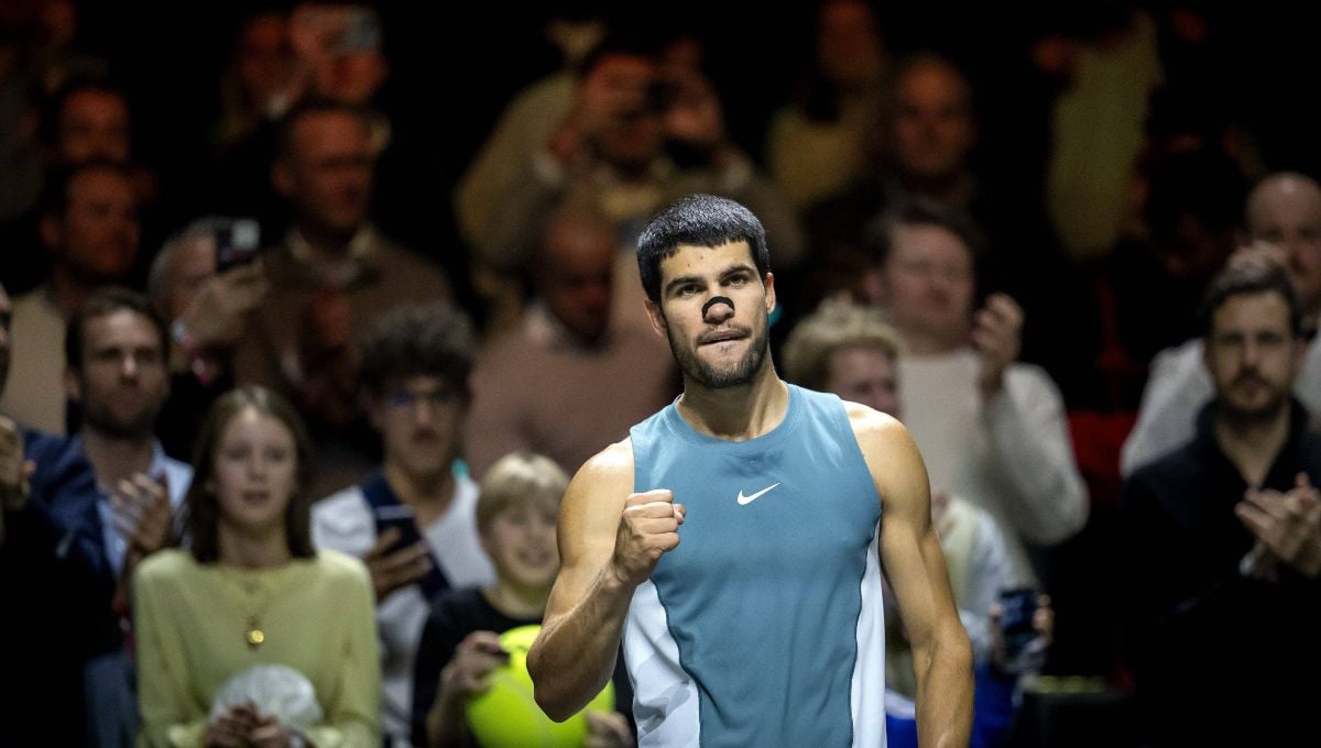 Alcaraz - Hurkacz: Horario, canal y dónde ver en TV y online el partido de Carlos Alcaraz en el torneo de Rotterdam 2025