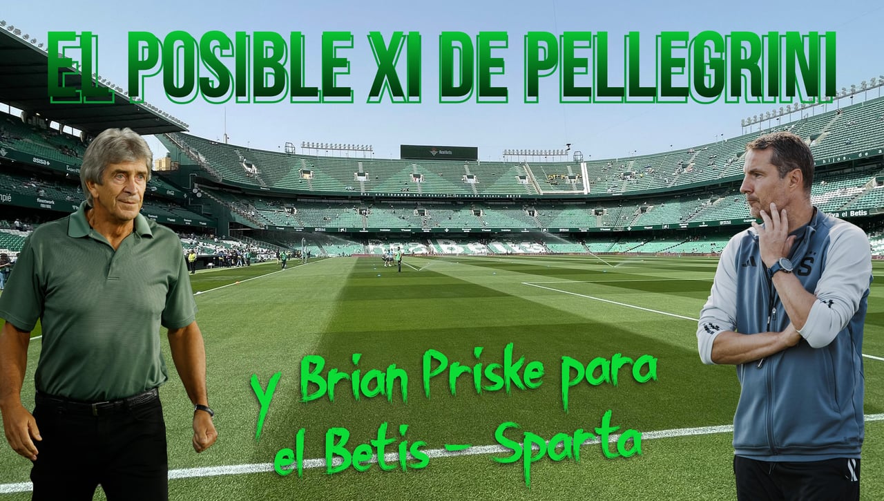 Alineaciones Betis - Sparta: onces probables para el partido de hoy de la UEFA Europa League