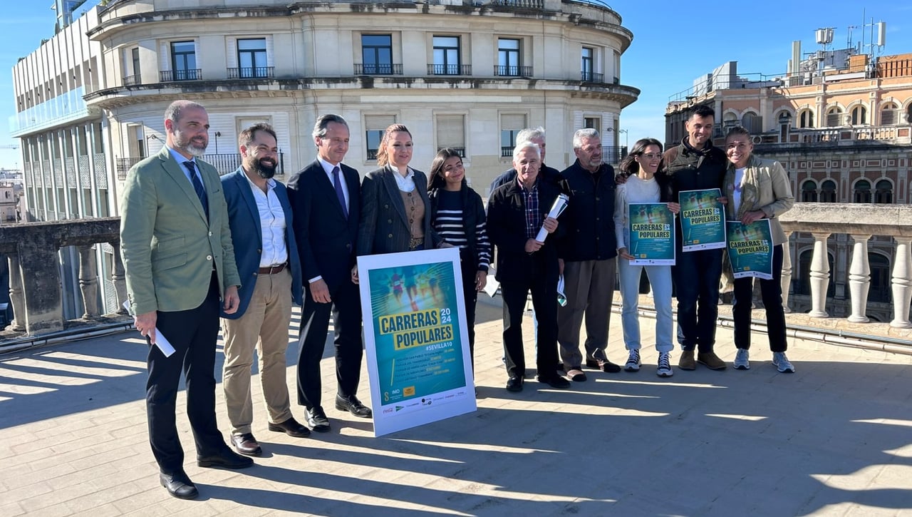 Presentado el Circuito de Carreras Populares 2024 de Sevilla: fechas, dorsales, inscripciones...