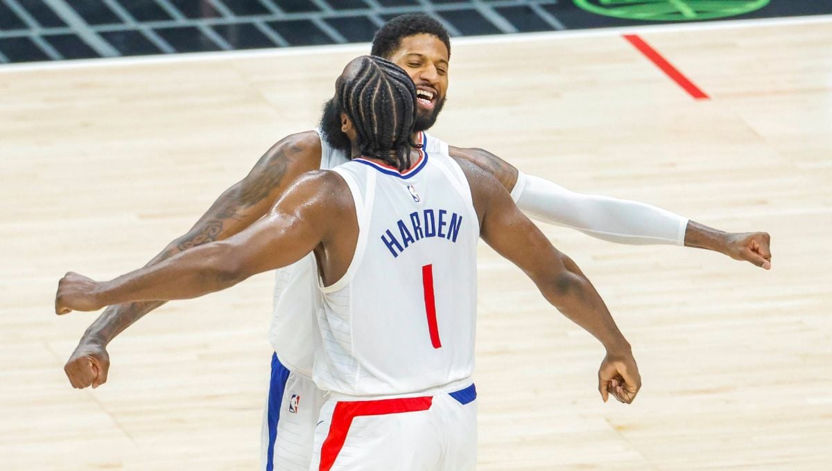 Kawhi Leonard y James Harden se van de 'fiesta' en Los Angeles