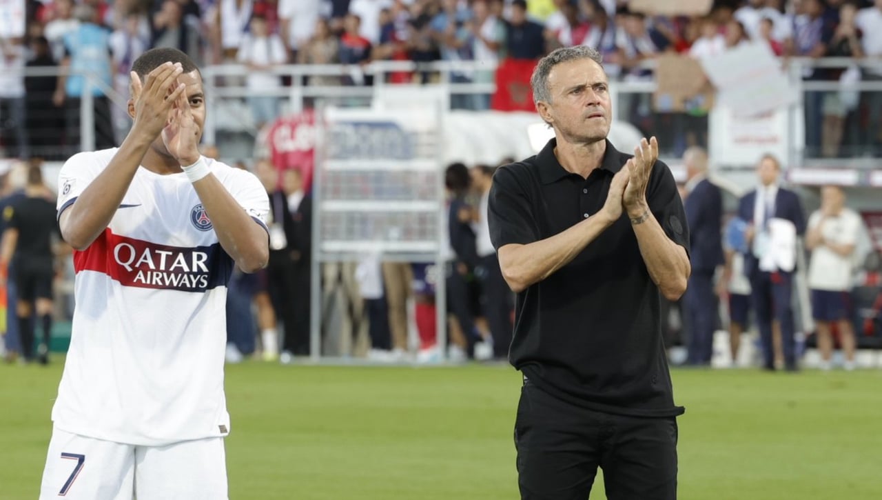 Luis Enrique pide paciencia y Dembélé perdón