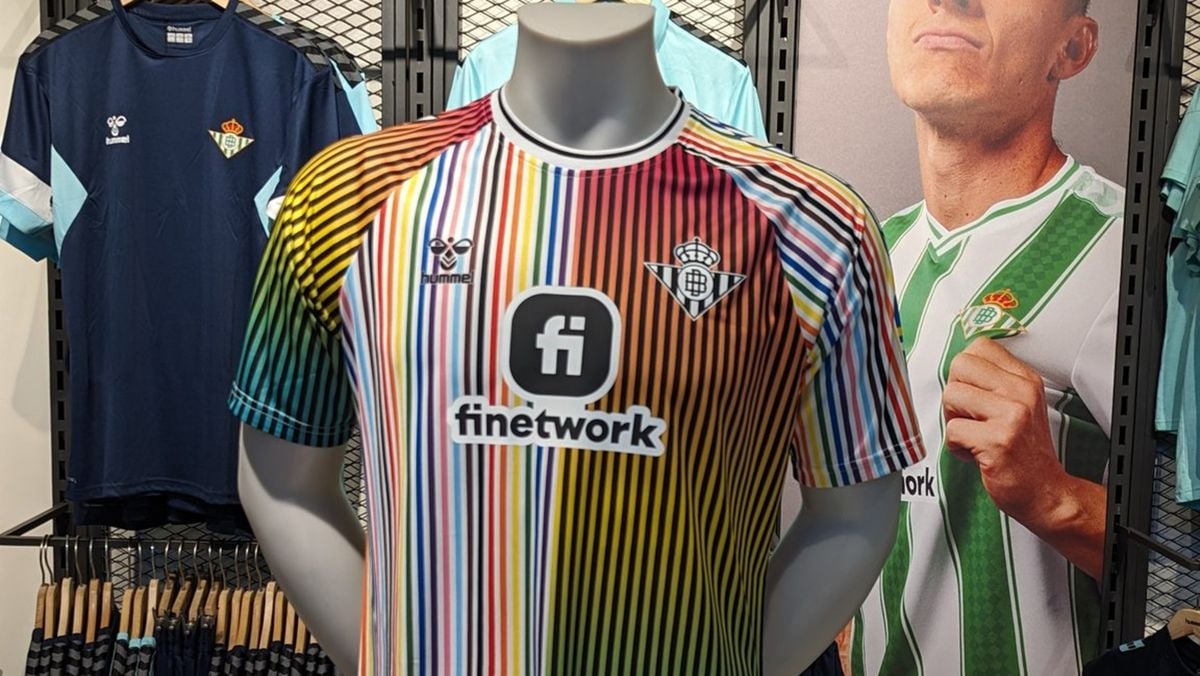 La revolucionaria camiseta con la que el Betis apoyará un deporte más justo  - Estadio Deportivo