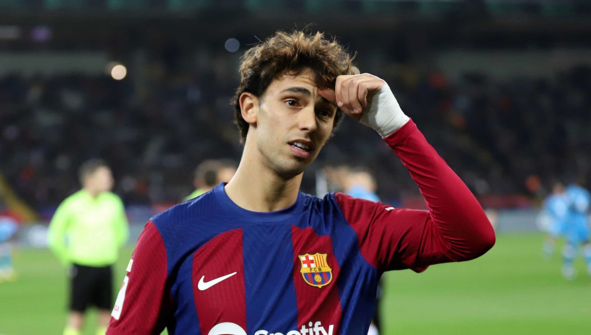 El feo gesto de Joao Félix en el Barbastro - Barcelona de Copa del Rey