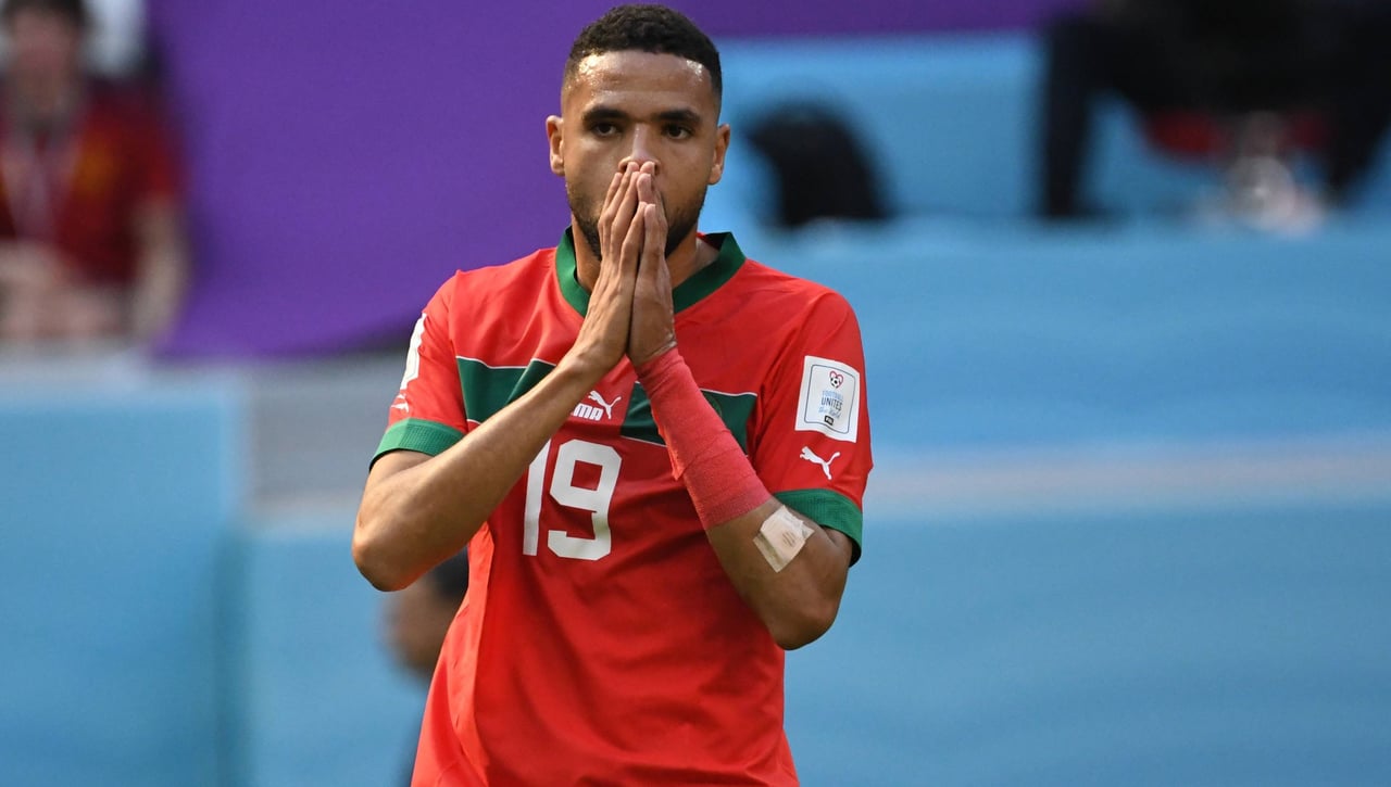 En-Nesyri la lía con Marruecos