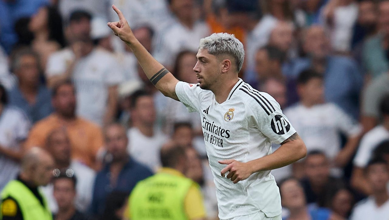 Fede Valverde coge aire