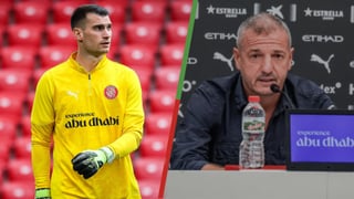 Aumenta el conflicto entre Livakovic y el Girona: Quique Cárcel contradice al guardameta