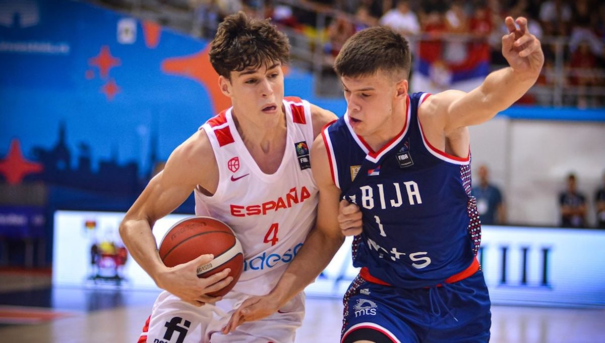 España pierde ante Serbia y se queda con la plata en el Eurobasket Sub 18 