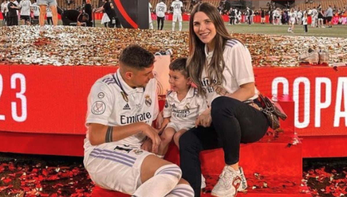 Los 'problemas' de Fede Valverde y Mina Bonino con su hijo