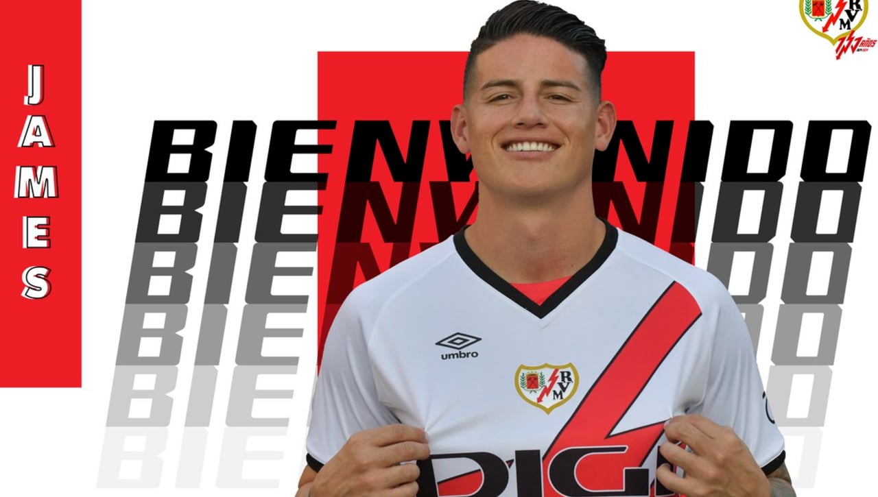 Oficial: James Rodríguez, una bomba para el Centenario del Rayo