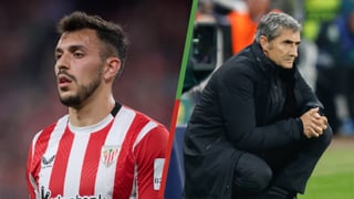 Aitor Paredes, defensa del Athletic, sobre la situación inestable de Valverde: "No tiene que responder ante nadie"