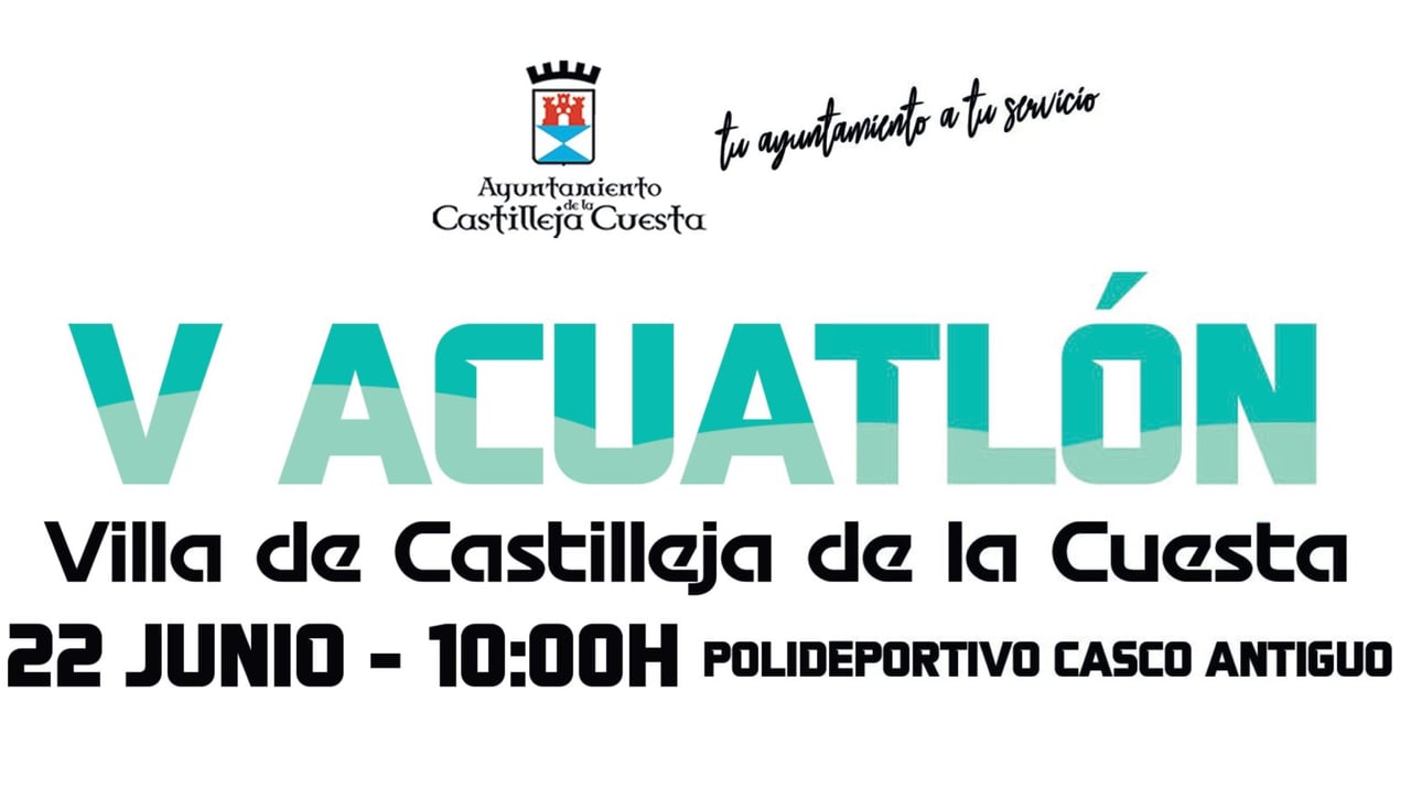 El V Acuatlón de Castilleja será este sábado