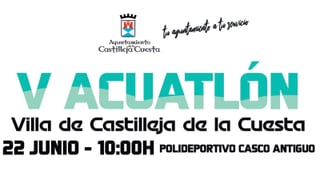 El V Acuatlón de Castilleja será este sábado