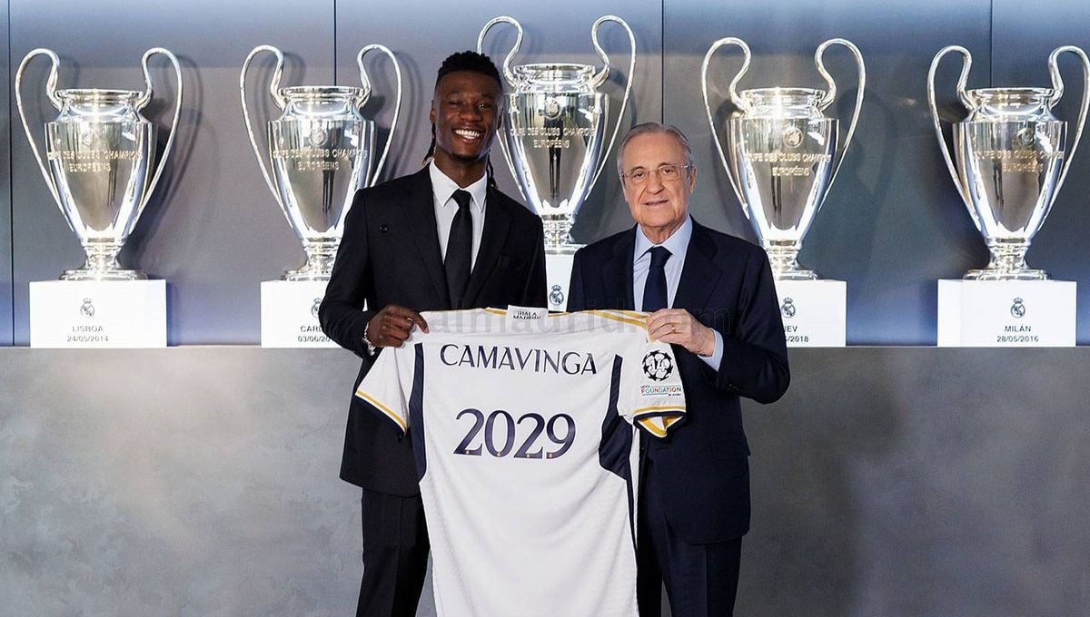 El Real Madrid sella otra renovación: Camavinga hasta 2029