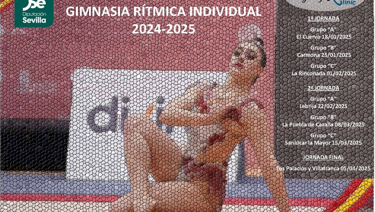 El Circuito Provincial de Gimnasia Rítmica recorre Sevilla: calendario y modalidades