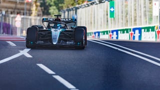 Russell da el susto antes de la pole