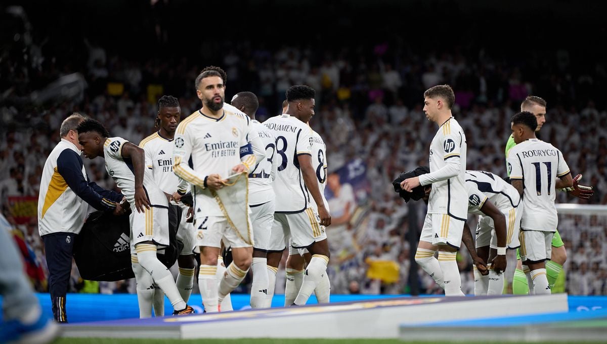 Frustradas reacciones en el vestuario del Real Madrid tras el choque con el City