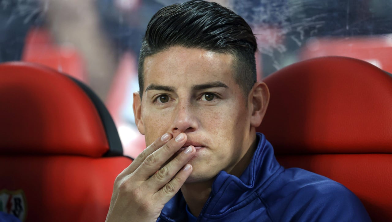 Decepción con James Rodríguez